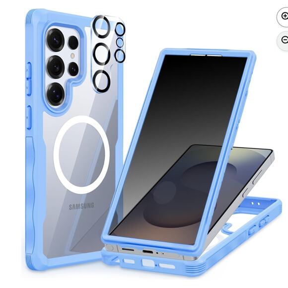 Magnetic Privacy Case for Samsung Galaxy S25 Ultra - Picture 1 of 3